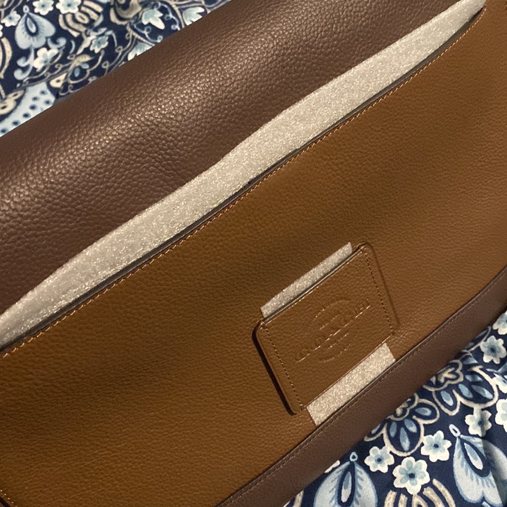 NWOT Authentic Coach Mens Messenger bag - Picture 12 of 16